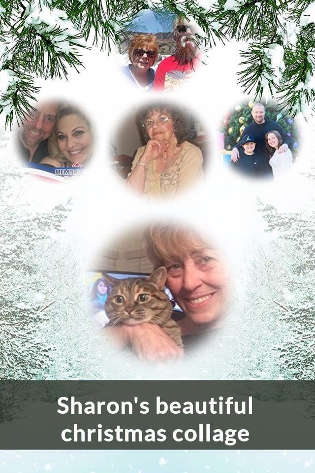 We've Created Your Beautiful Christmas Collage with Your Best Friends!