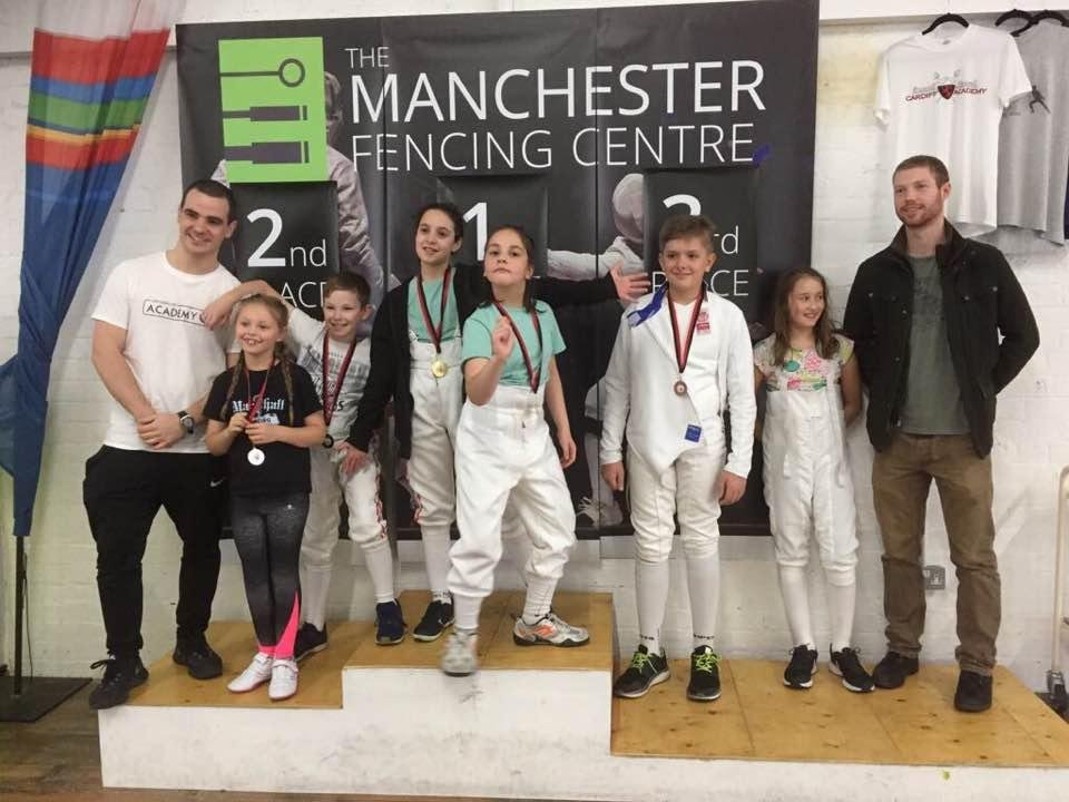 My granddaughters ZUZU and MIMI take gold in their Fencing competition. Way to go girls!!!!