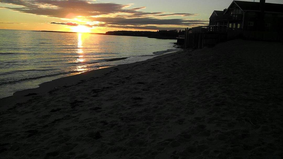 An entire beach to myself