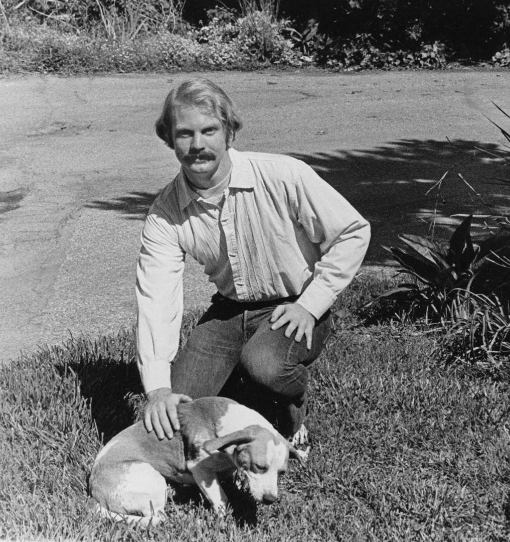 Throwback Thursday. 1976, still in college. With Tiger II.