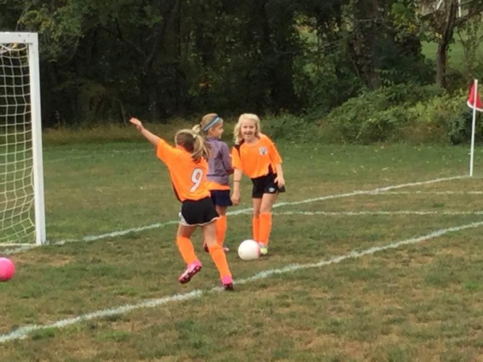 Marissa’s team played hard today! The tied 3-3. Marissa scored a goal and also played goalie! MumMum and Pop are so proud of her! Great job Marissa! ⚽️👏🏻👏🏻👏🏻