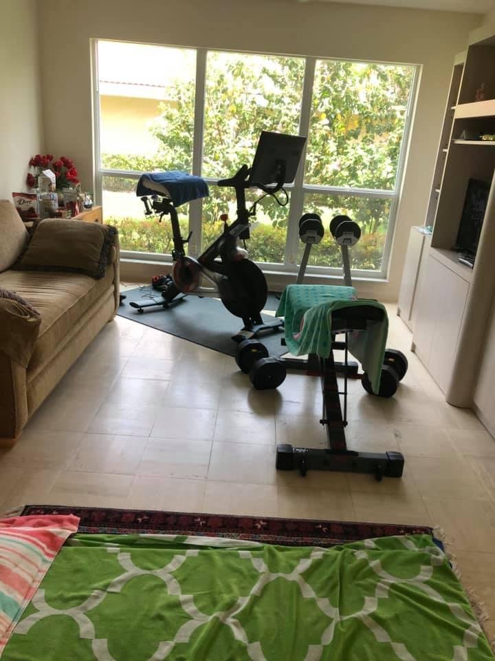 Monday morning workout!