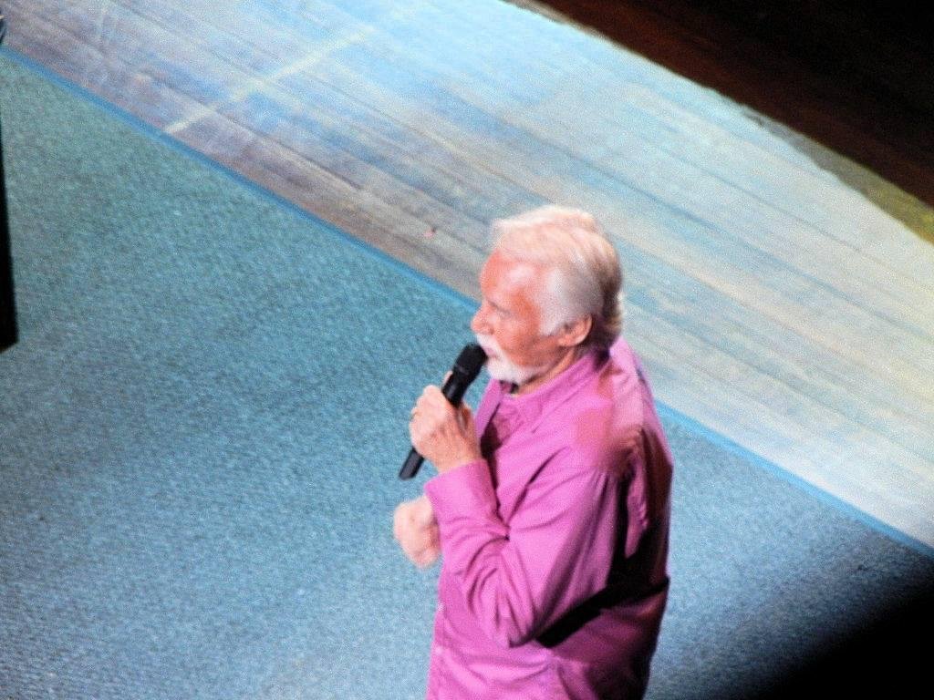 Thought I added this before. Mama and I went to see Kenny Rogers tonight and it was great.