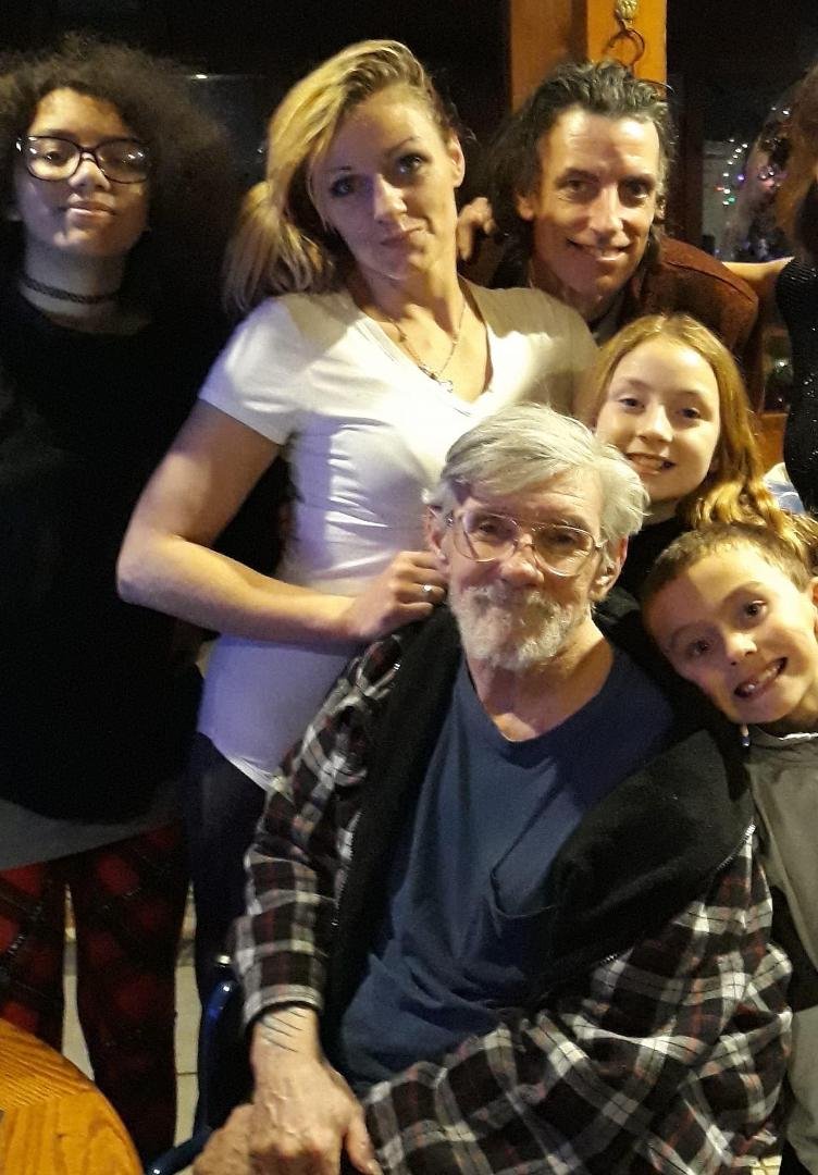 Bill in Tenn. with his children