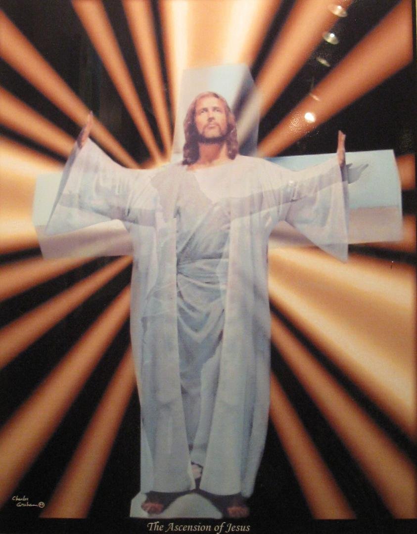 If there had been a People's Choice Award at the show last night, I would have voted for The Ascension of Jesus by Charlie Graham....