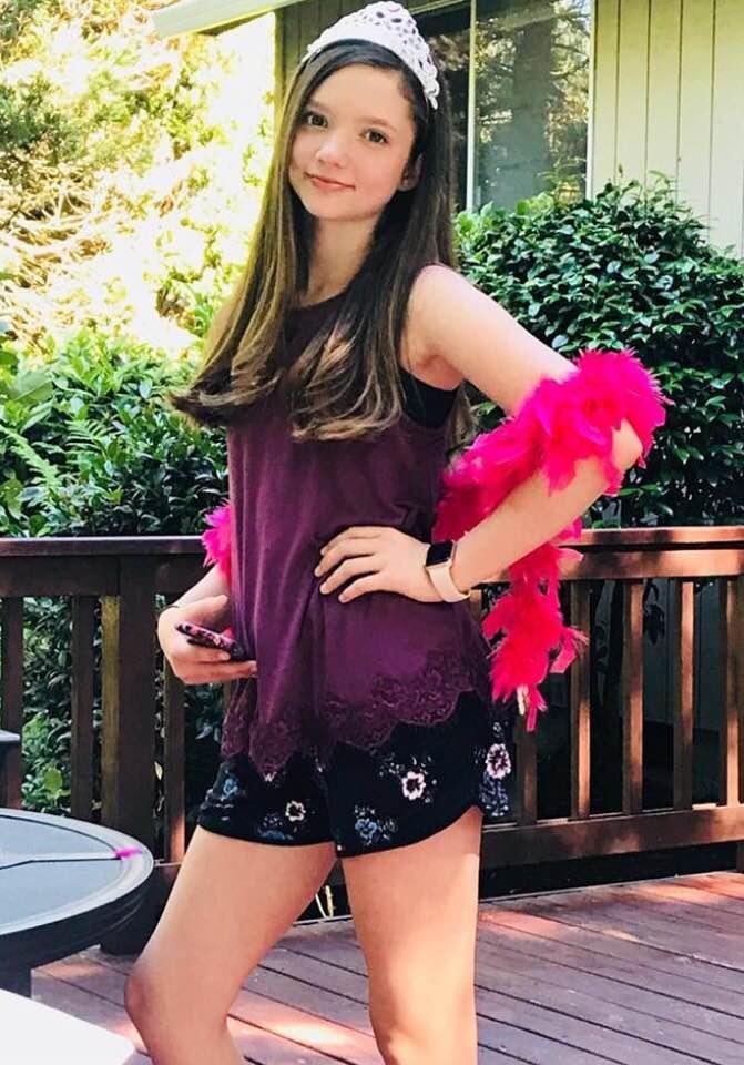 My sweet, beautiful, smart granddaughter celebrating her 12th Birthday. They grow up so fast