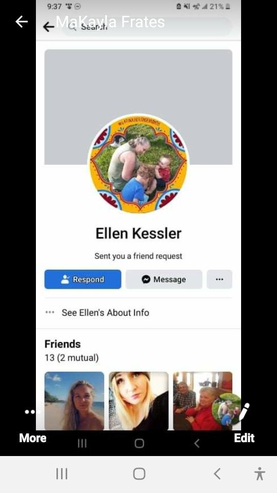 This is not me. Do not accept friend request.