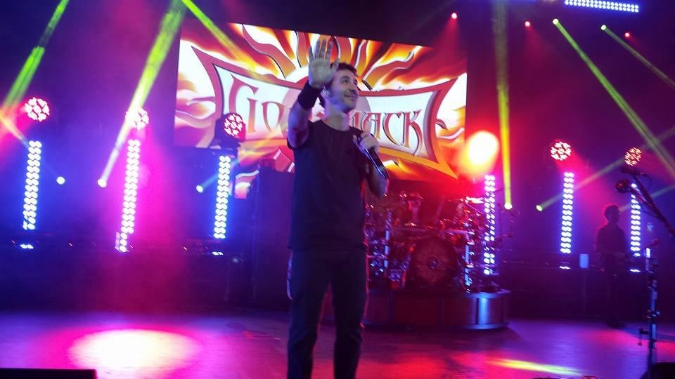 Sully Erna saying hello to Fresno.