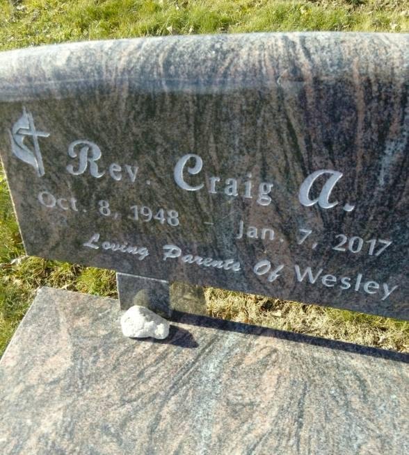 Well, it has been two years since Craig passed with me entering year three of my new chapter. Visiting his grave reminds me that he is resting in peace with no pain. And not hot! He hated the heat!