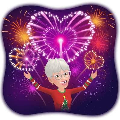 Happy New Year! May your year be filled with joy and happiness, love and laughter!