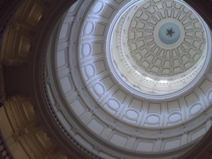 Inside the capital the dome