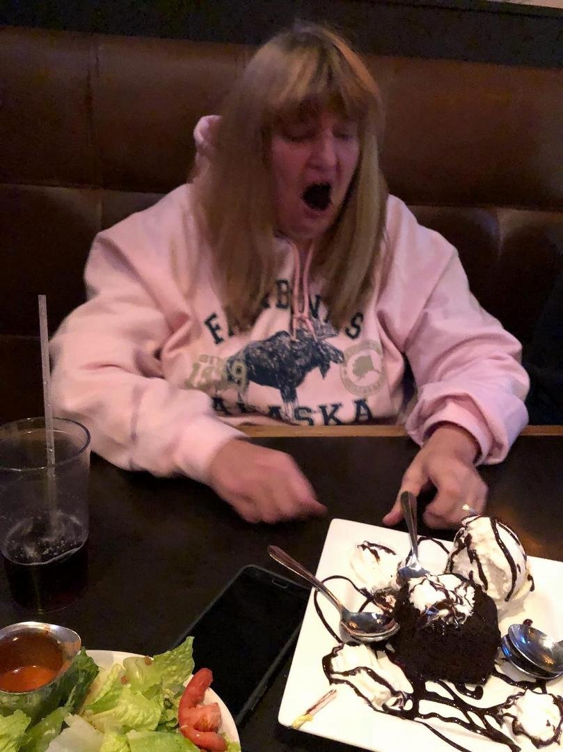 Didn't like the cake at all ,my sister in law took this with out me knowing it 😂😂😂😂