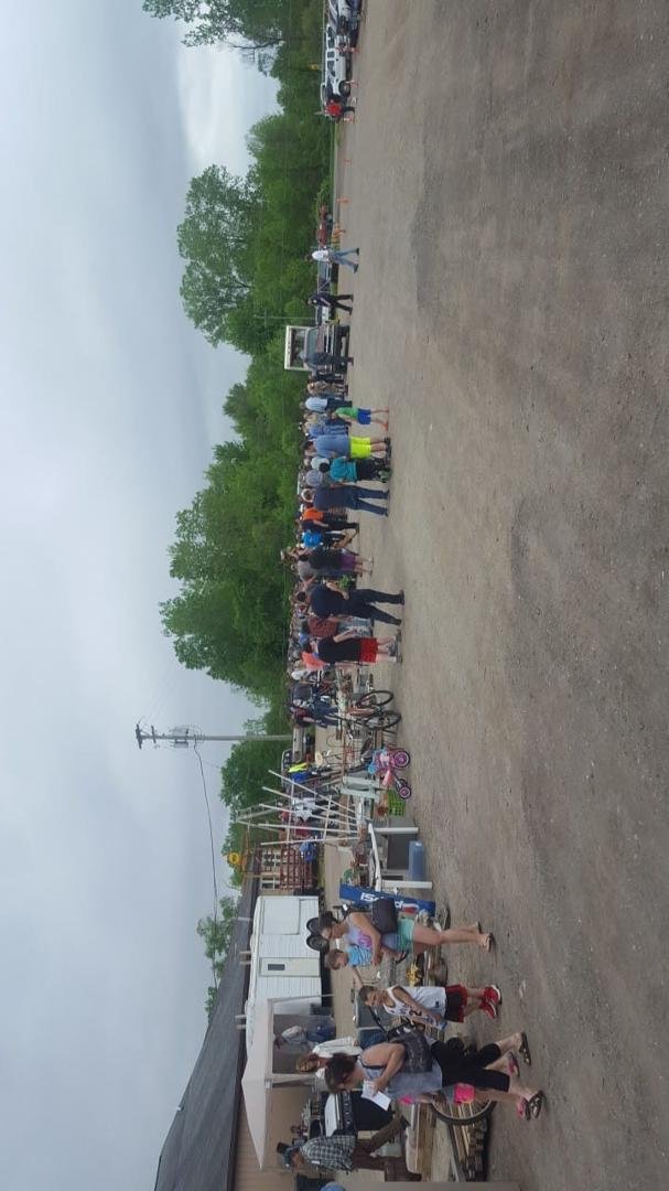 Good turn out at Geyers Auction this morning. Weather about perfect, lots of good stuff.