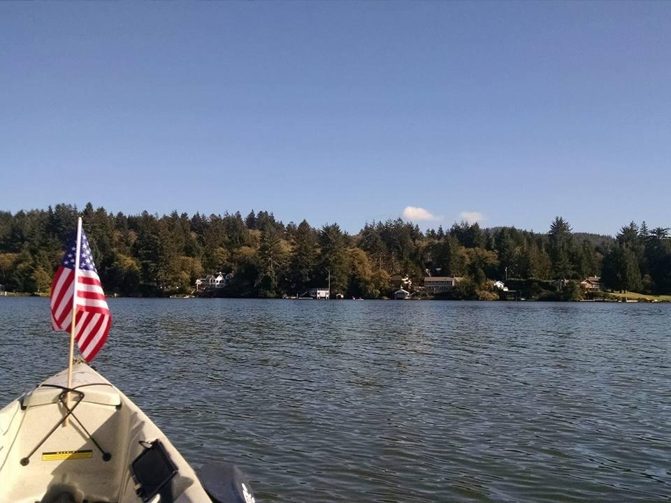 Rained all day yesterday, but today there was hardly a cloud in the sky. So I got my 3 miles peddling in.