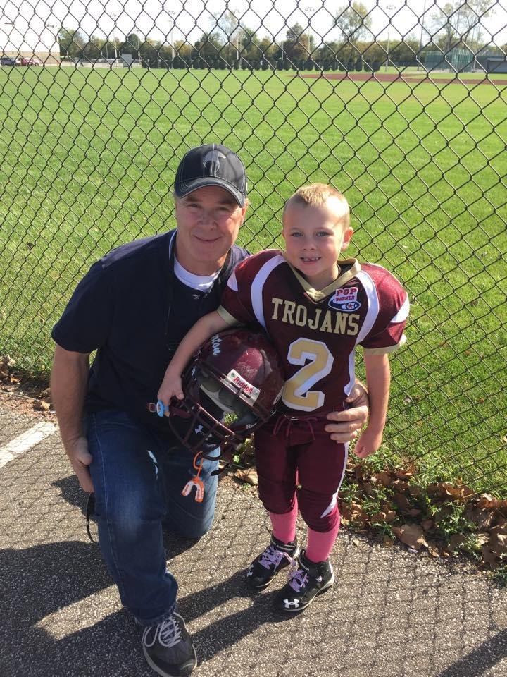 Just watched my grandson Vances second to last football game for the year. Very proud on his season this year.