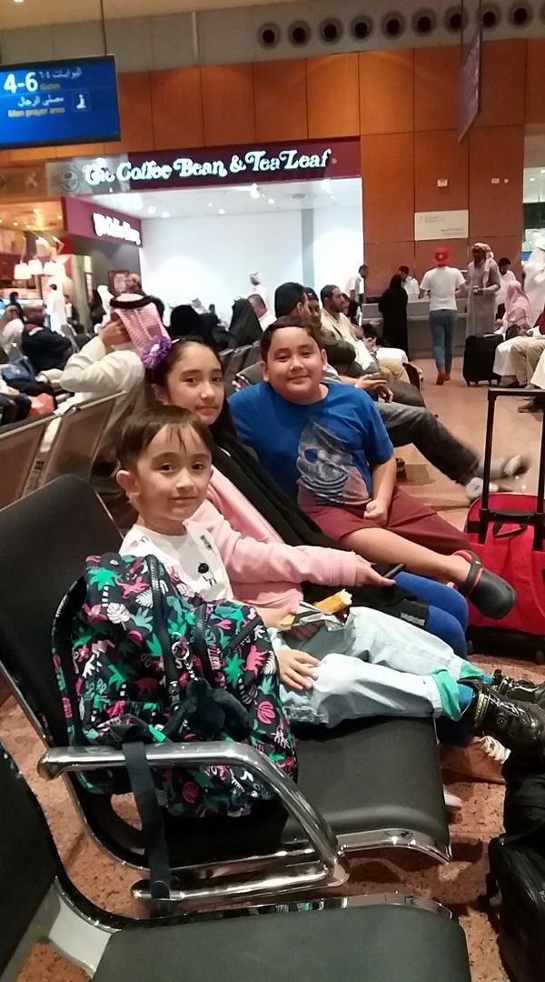 Heading home . Should get Andre's new passport in 10 days. Psalm or I will have to go back to Jeddah to pick it up.