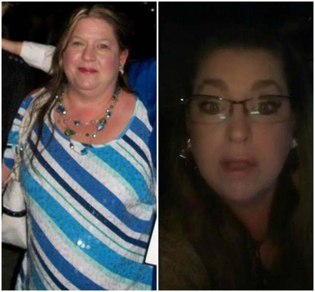 With my autoimmune disease..I have a LOT of ups and downs..the pic on the left was in 2013..I was bloated..sick and I feel like I was on way too many maintenance meds..the pic on the right is me last week.."I" have taken co