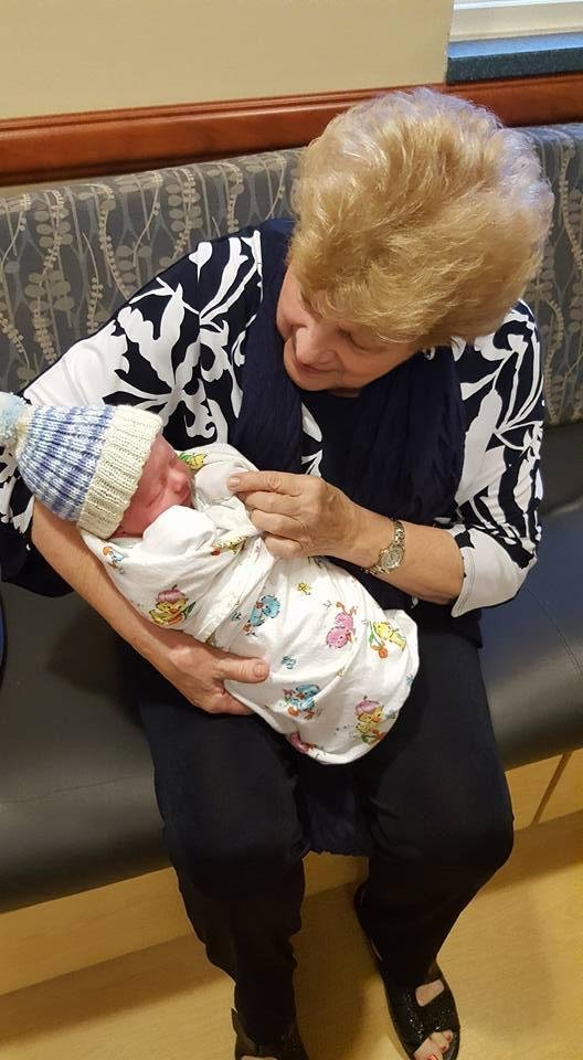 Jason Matthew Romine born 12/16/16. Nanny is in love again. I am so blessed