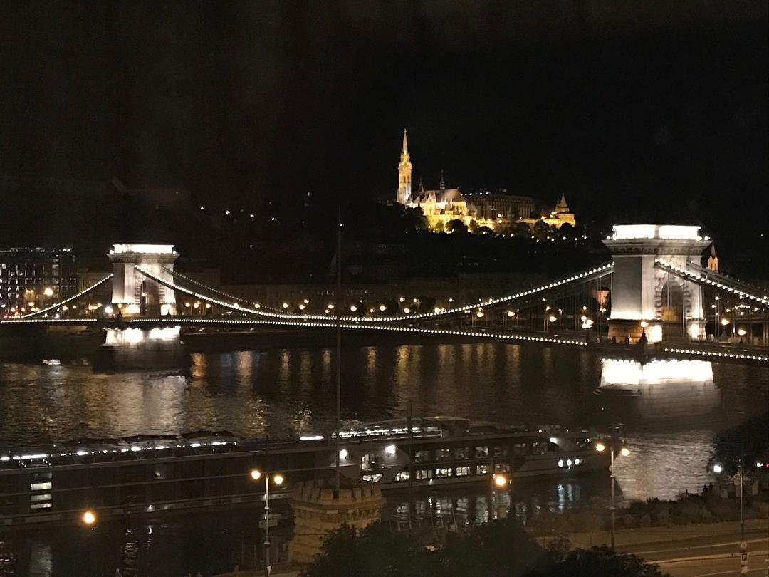 Budapest at night