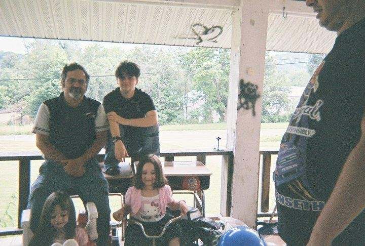 William Hatcher's album, trip up to see grandkids