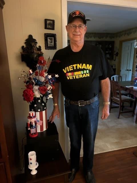 Friend in Dallas area posted his picture with same shirt and similar hat. I couldn’t let him outdo me. I spent July 4, 1968 in CuChi Vietnam, 25th Medical Battalion. Not sure where or when he was there. This is the only un