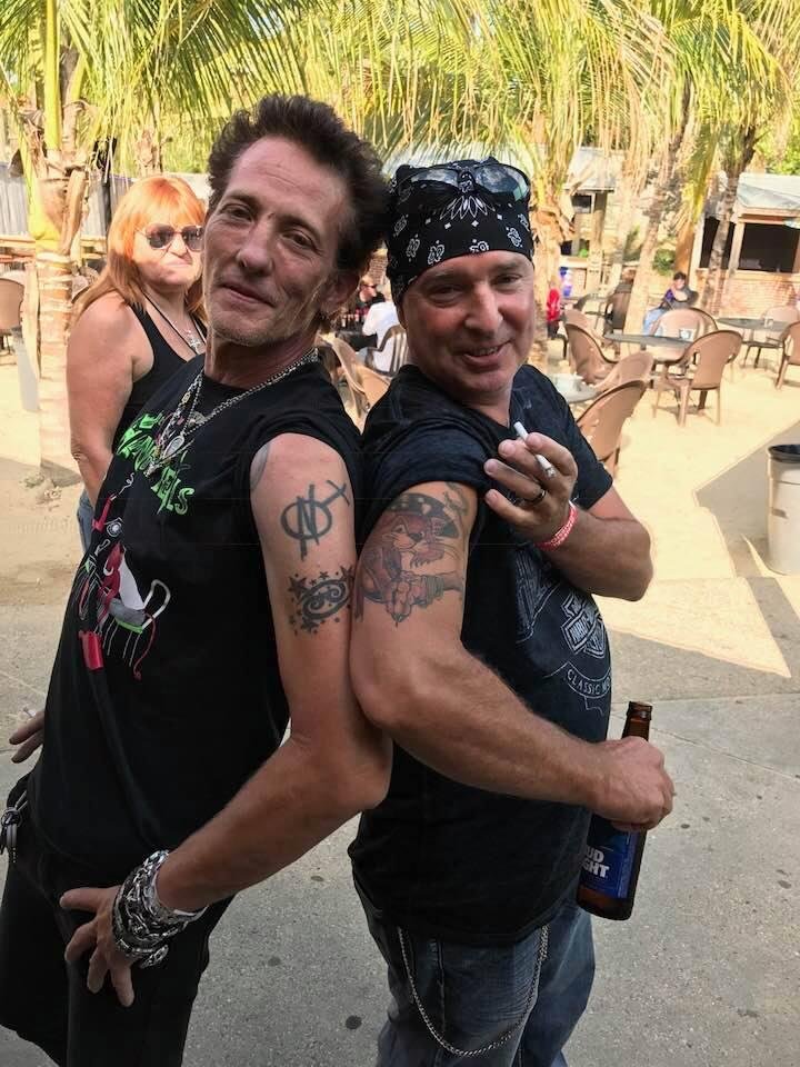 2 weeks till M3 festival!! Friday night my favorite band  Faster Pussycat!!🤘🤘  We get to see Xristian my fav guitarist and Angela cottrill  who we have not seen since Cancun cantina!! Can’t wait
