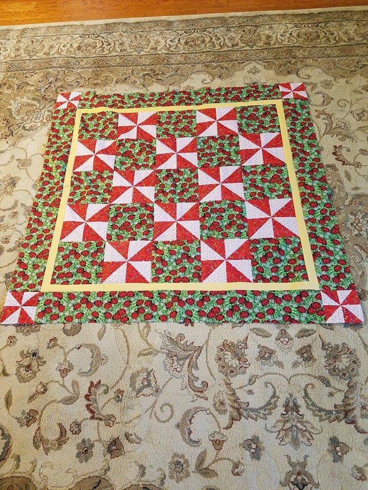 Baby quilt I just finished for a friend.