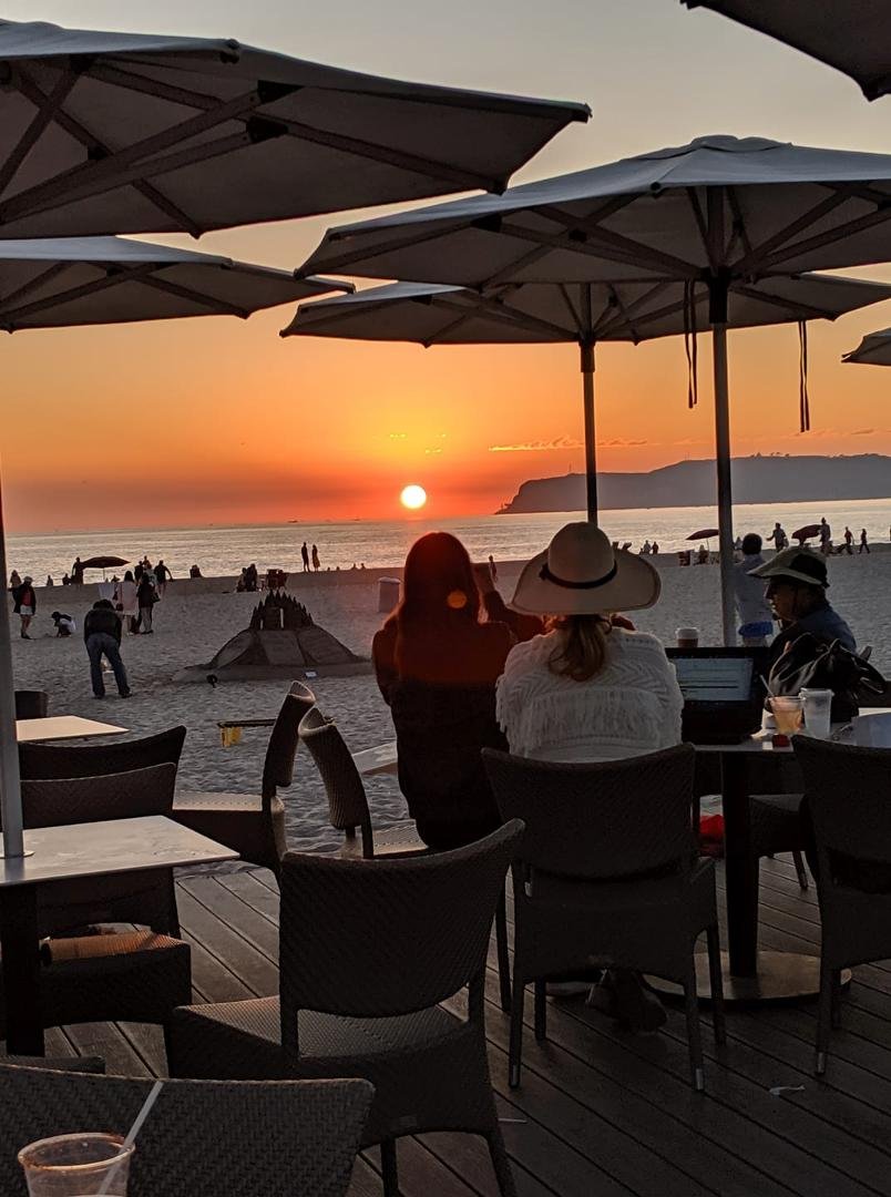 Sunset at Coronado Beach