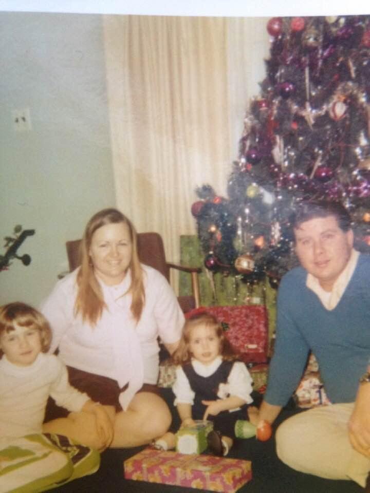 One of my favorite Christmas photos - 1970?