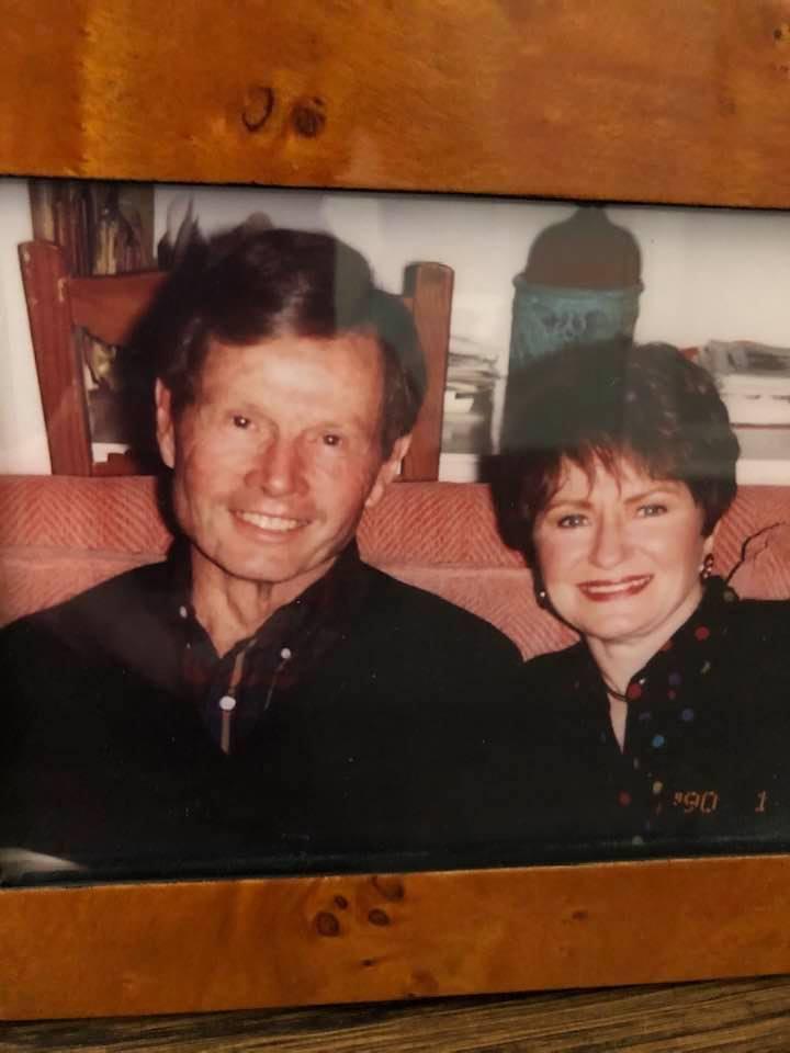 My Mom & Dad, years ago.