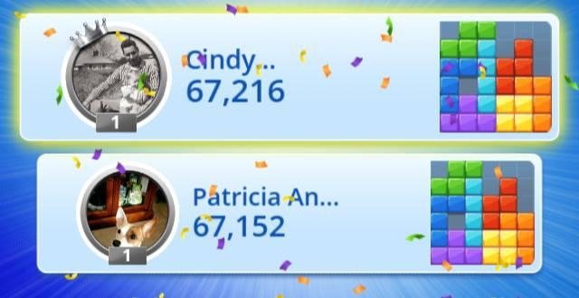 Cindy thinks Patricia Ann Miley can't beat this score! What do You think?