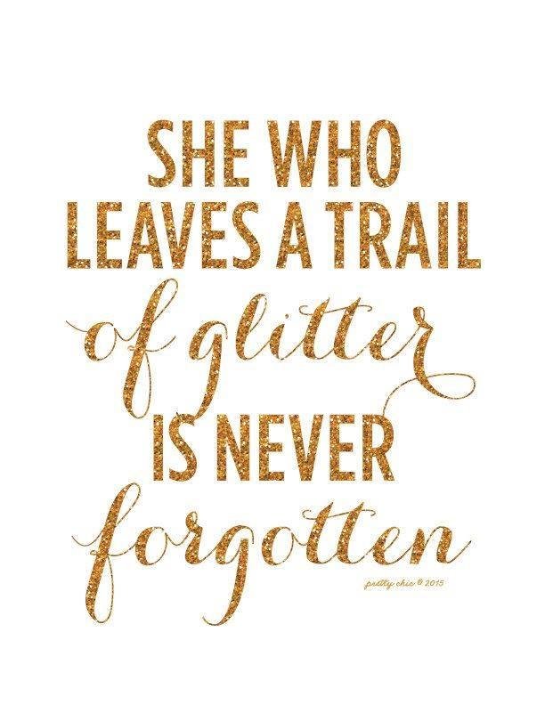 Sparkle away....