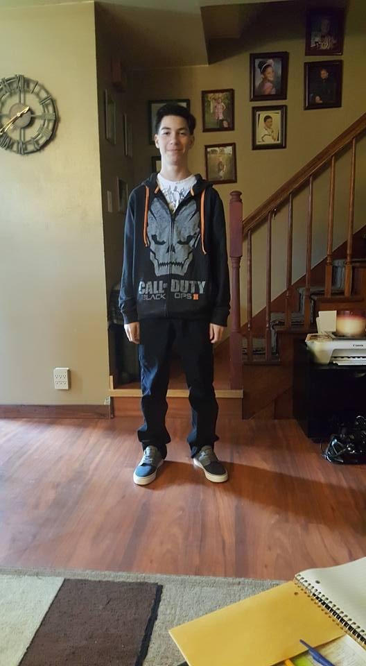 Noah first day of High school