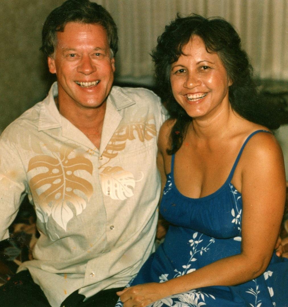 Dick & GeriRose, November 1988, Honolulu, HI