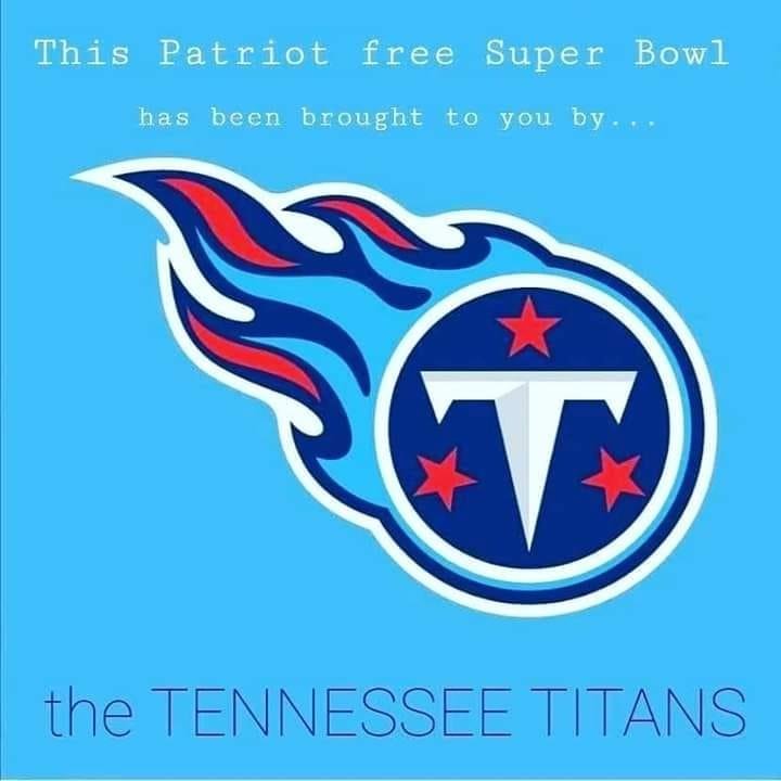My daughter sent this to me. Regardless of the fact that it's all over now, I had to share! Its a win for us. Congrats to the Chiefs & we're on a quest now for a huge DO-OVER!!! #titanup