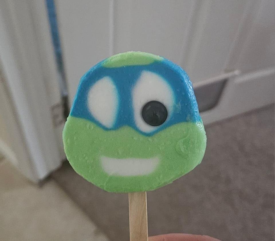 my ninja turtle has been robbed