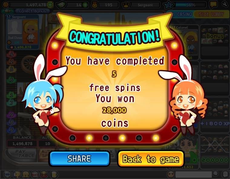 Bud Dausener played the "Wild West" Free spin and won 28,000 coins in Let's Vegas! Come to join now!