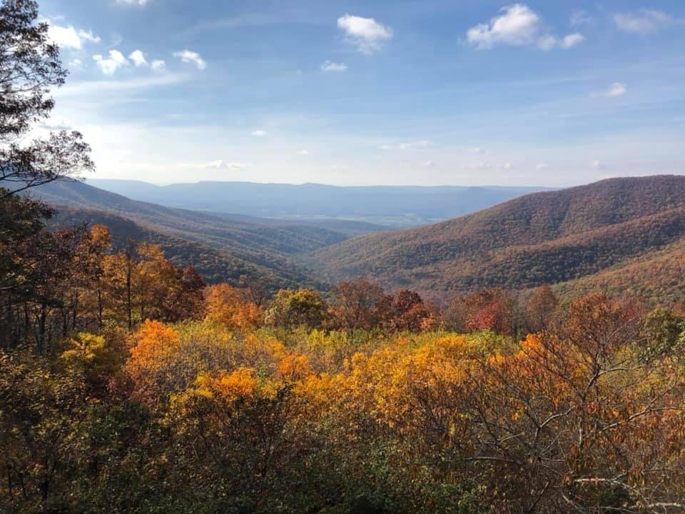 At Skyline Drive on a beautiful day!!