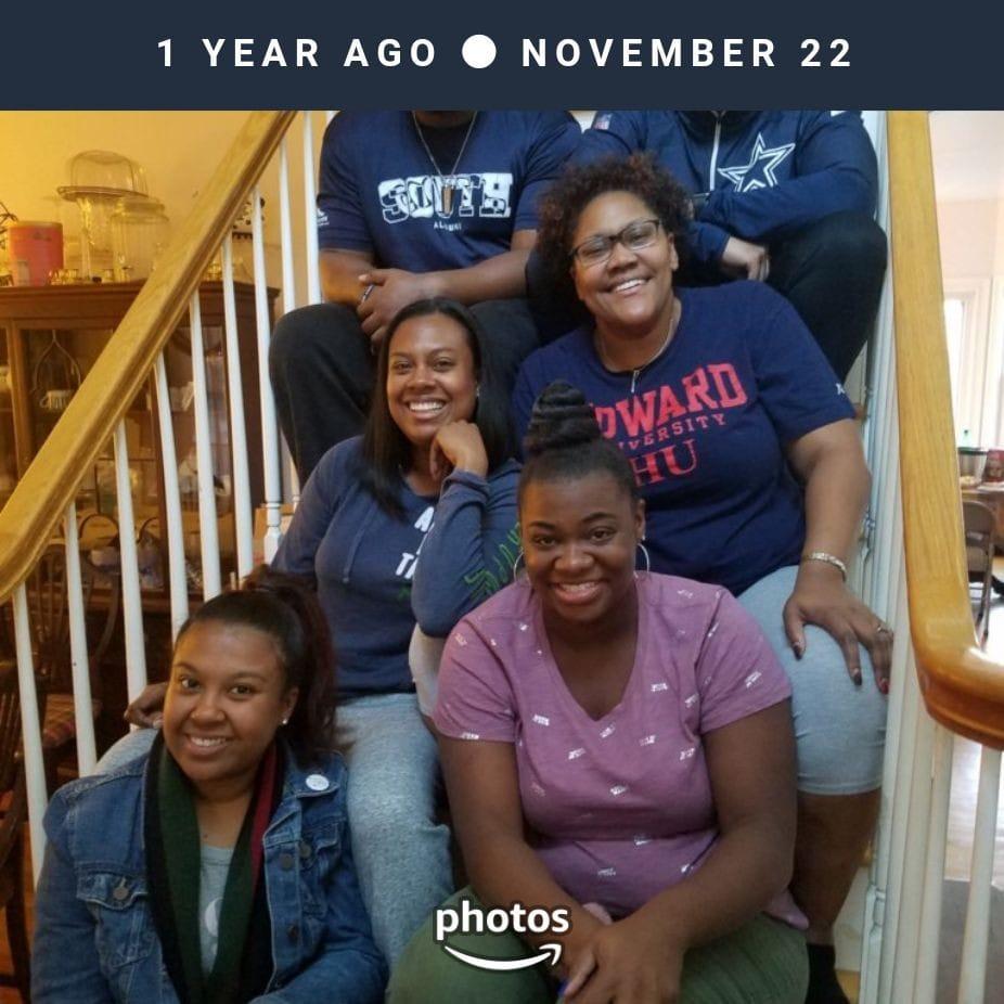 ...another family moment. Famiy is everything y'all. We got Thanksgiving coming up in 6 days. Don't forget to give thanks for yours!