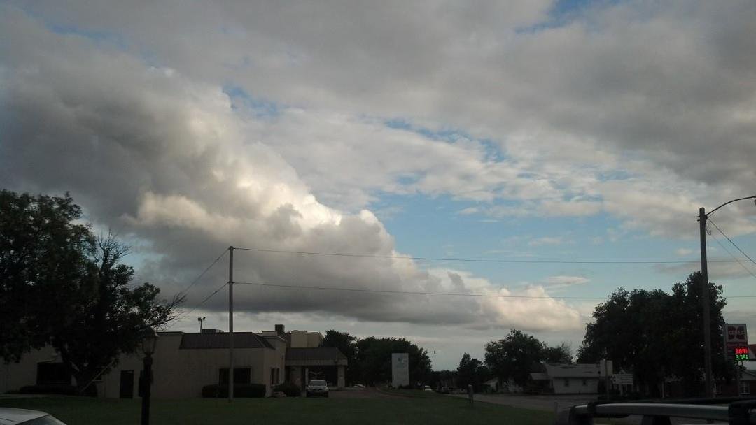 This is towards the south of Dodge City on August 8th, 2013