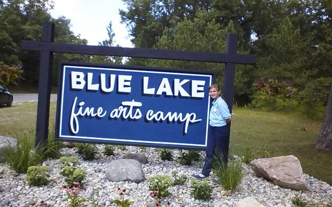 Vallerie at camp!