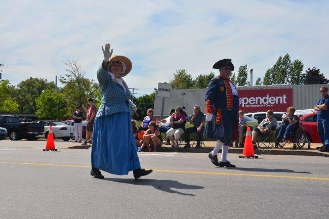 Sara and I leading the 71st Berwick Gala Days parade. This is my 31st Gala Days Parade!