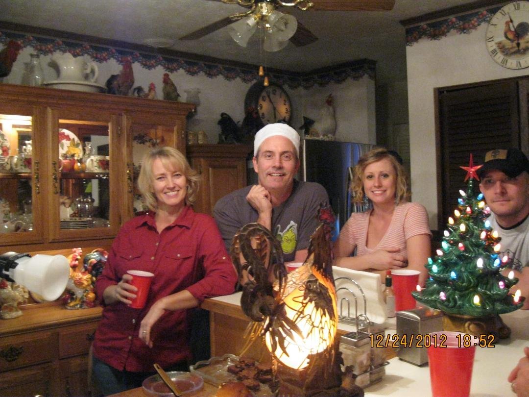 Some of the pictures of our Christmas Eve.. I finally figured out how to download the pictures on my new Windows 8 computer!!!Yeah