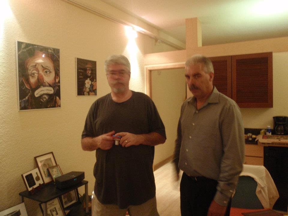 Mark and his little brother, Chris