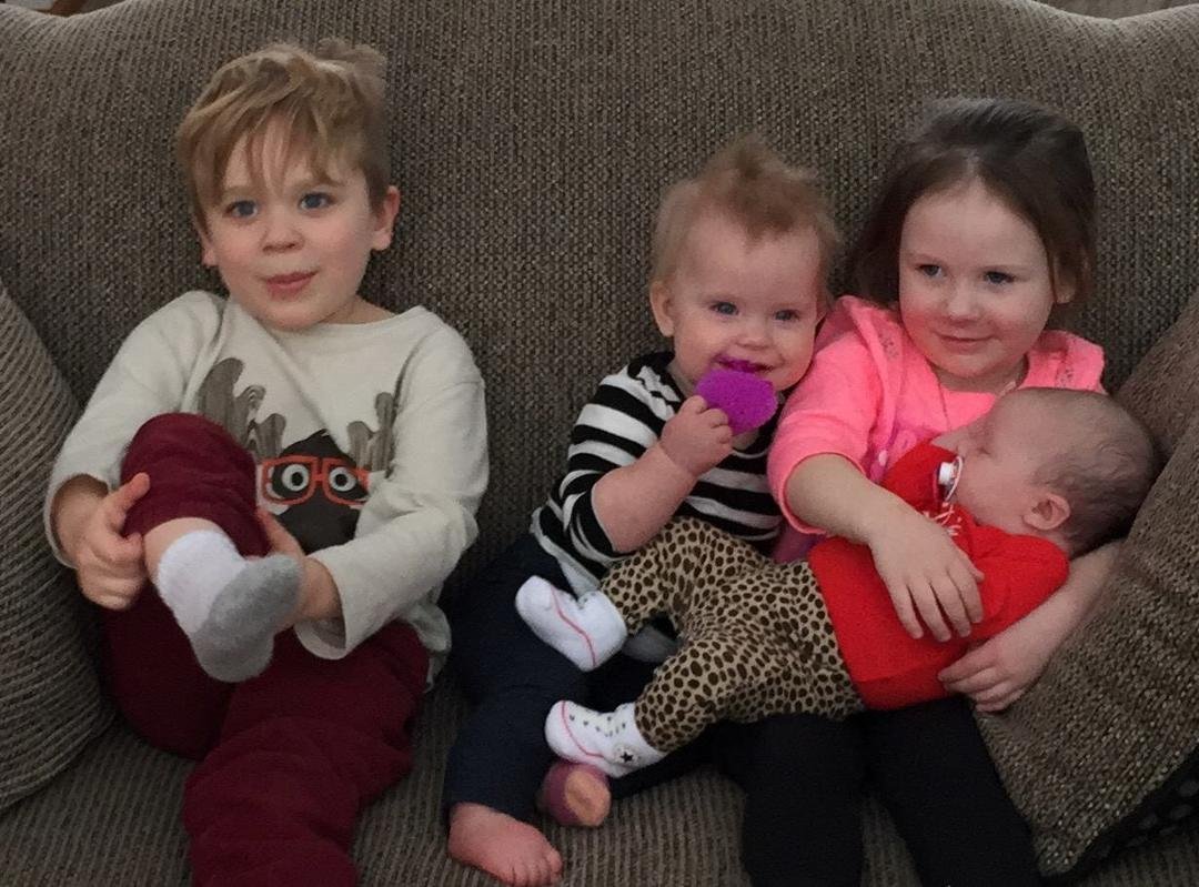 four reasons to smile!!!!