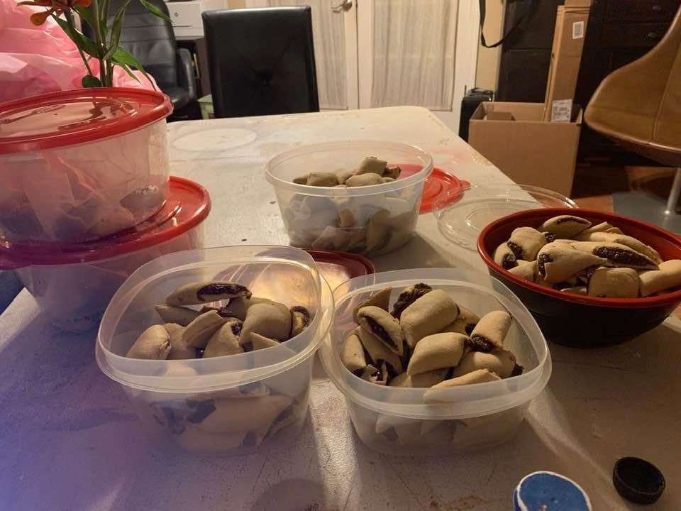 Just a few of the cookies we’ve been baking. Frosting in the morning.