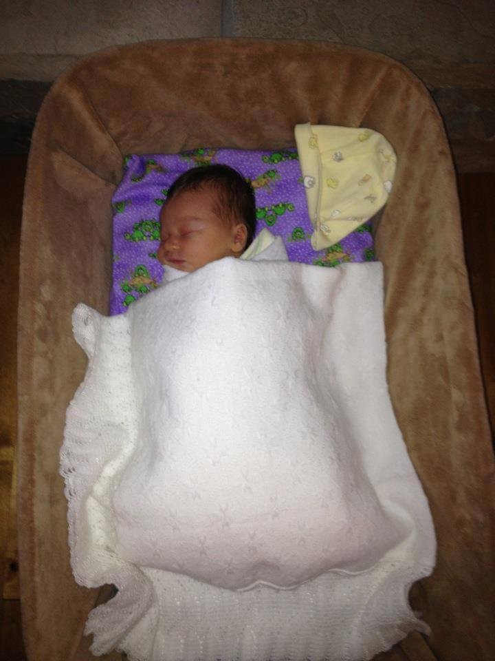Last picture was not great so I thought I had better post a better one. Would not want to disappoint those said I would never post any pics of my child!!! Lol