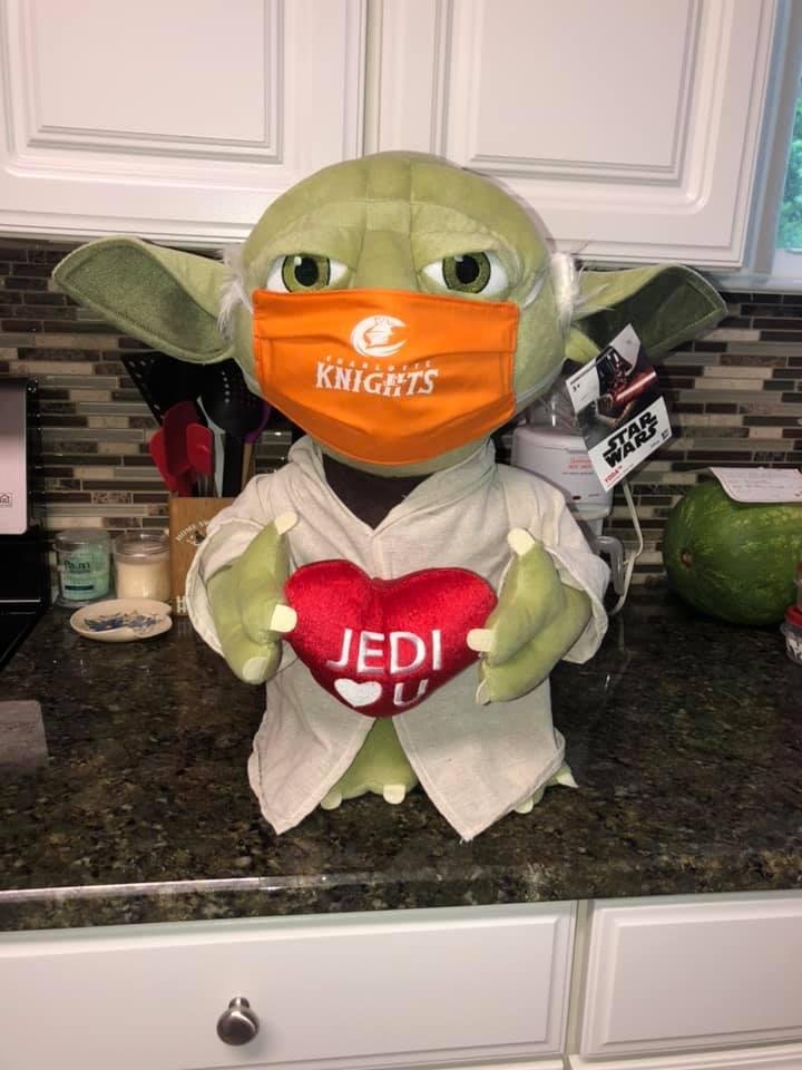 Yoda says “Safe will you be. Social distancing I will do.” #maskitorcasket