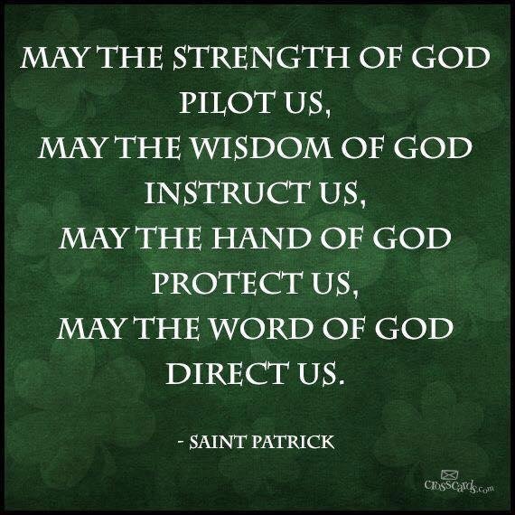 Happy ST PATRICKS DAY TO ALL!