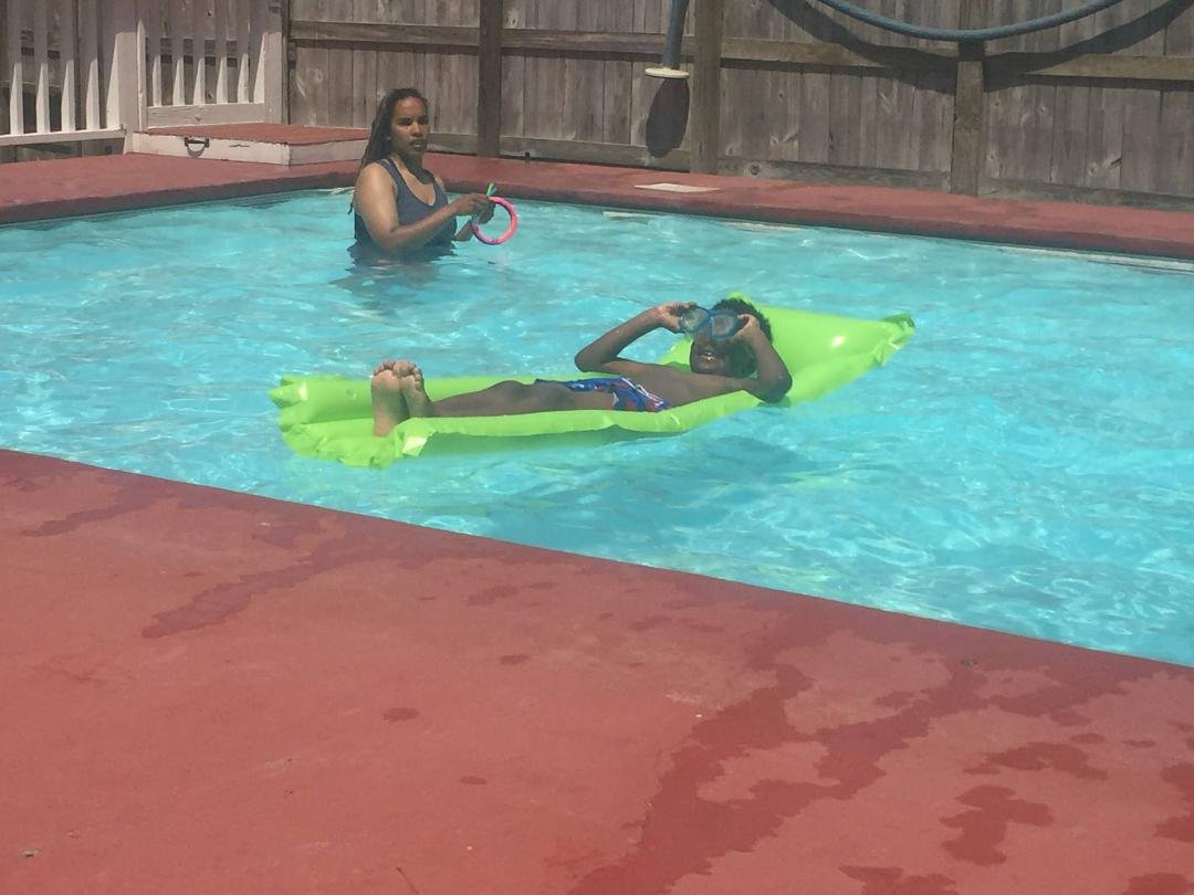 Cooling off.